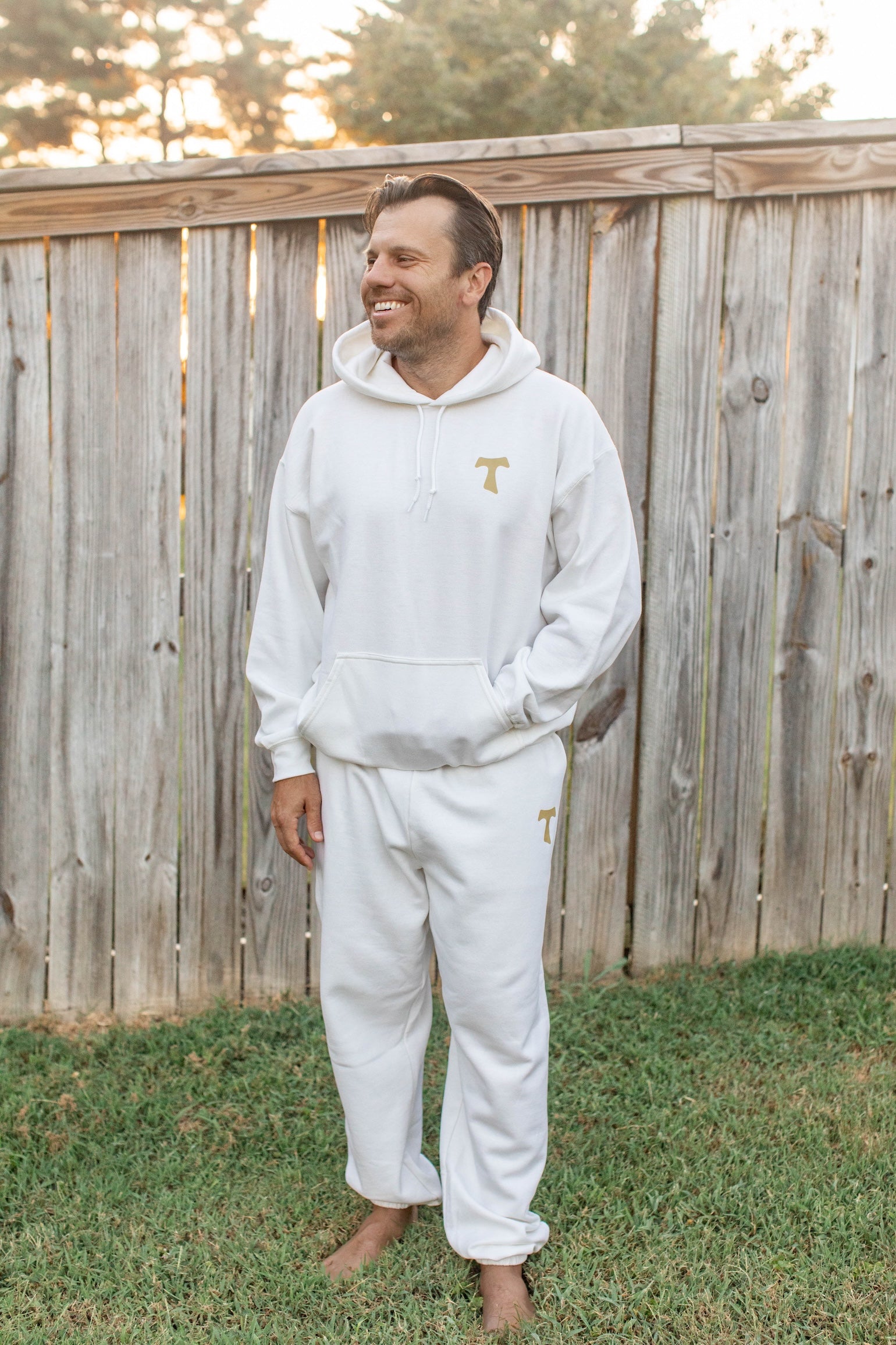 Tau - St. Francis of Assisi Hooded Sweatshirt