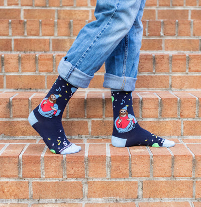 Happy Birthday Jesus Adult Socks