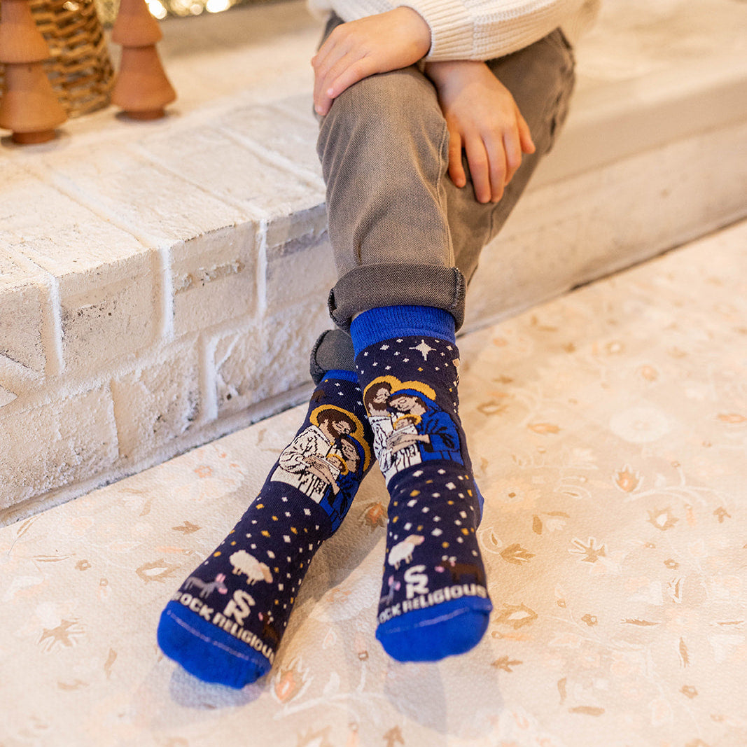 Holy Family Kids Socks