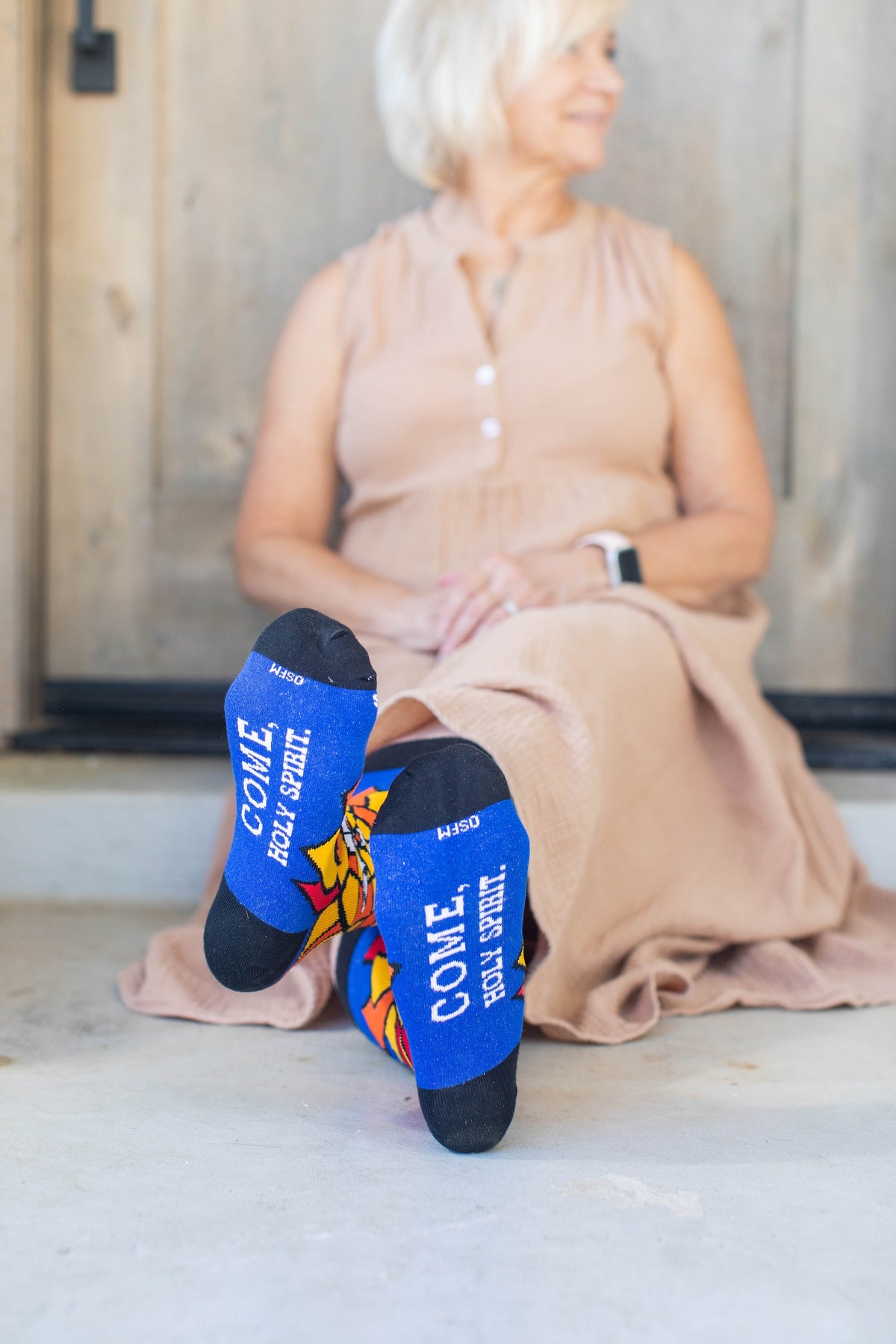 Holy Spirit Adult Socks
