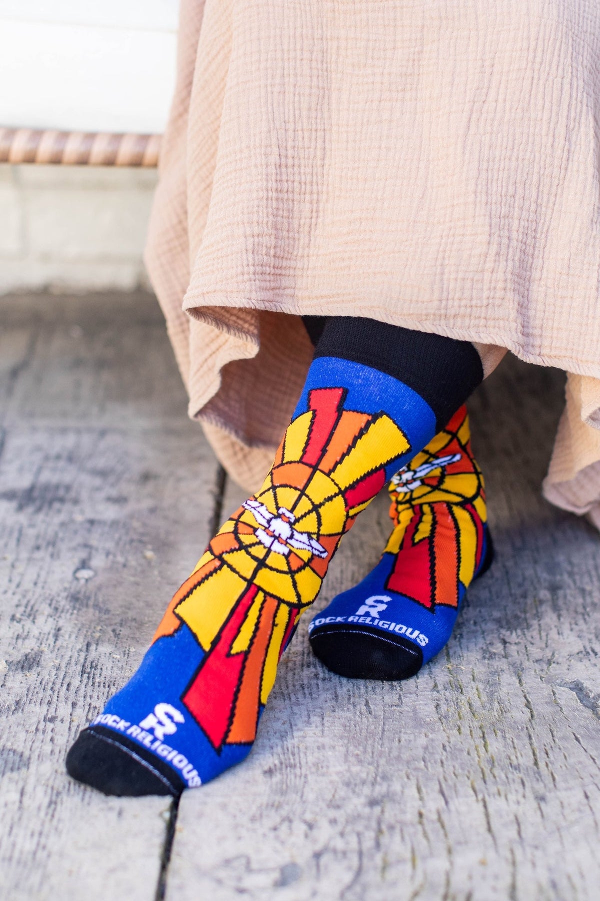 Holy Spirit Adult Socks