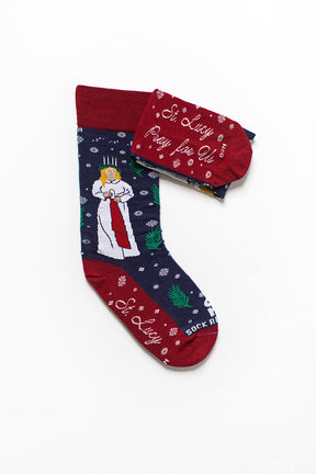 St. Lucy Adult Socks