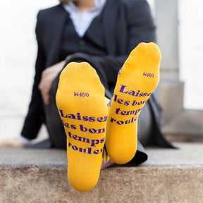 Mardi Gras Adult Socks