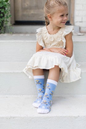 Marian Monogram Kids Socks