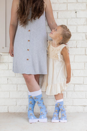 Marian Monogram Kids Socks