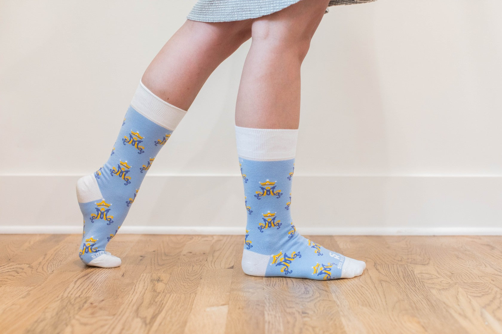 Marian Monogram Adult Socks