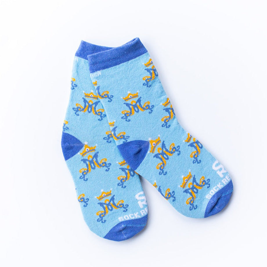 Marian Monogram Kids Socks