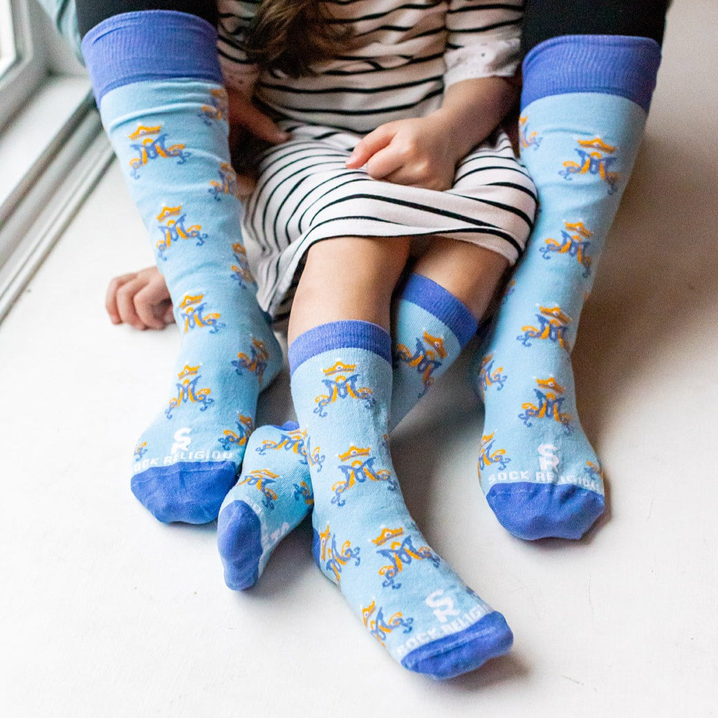 Marian Monogram Kids Socks