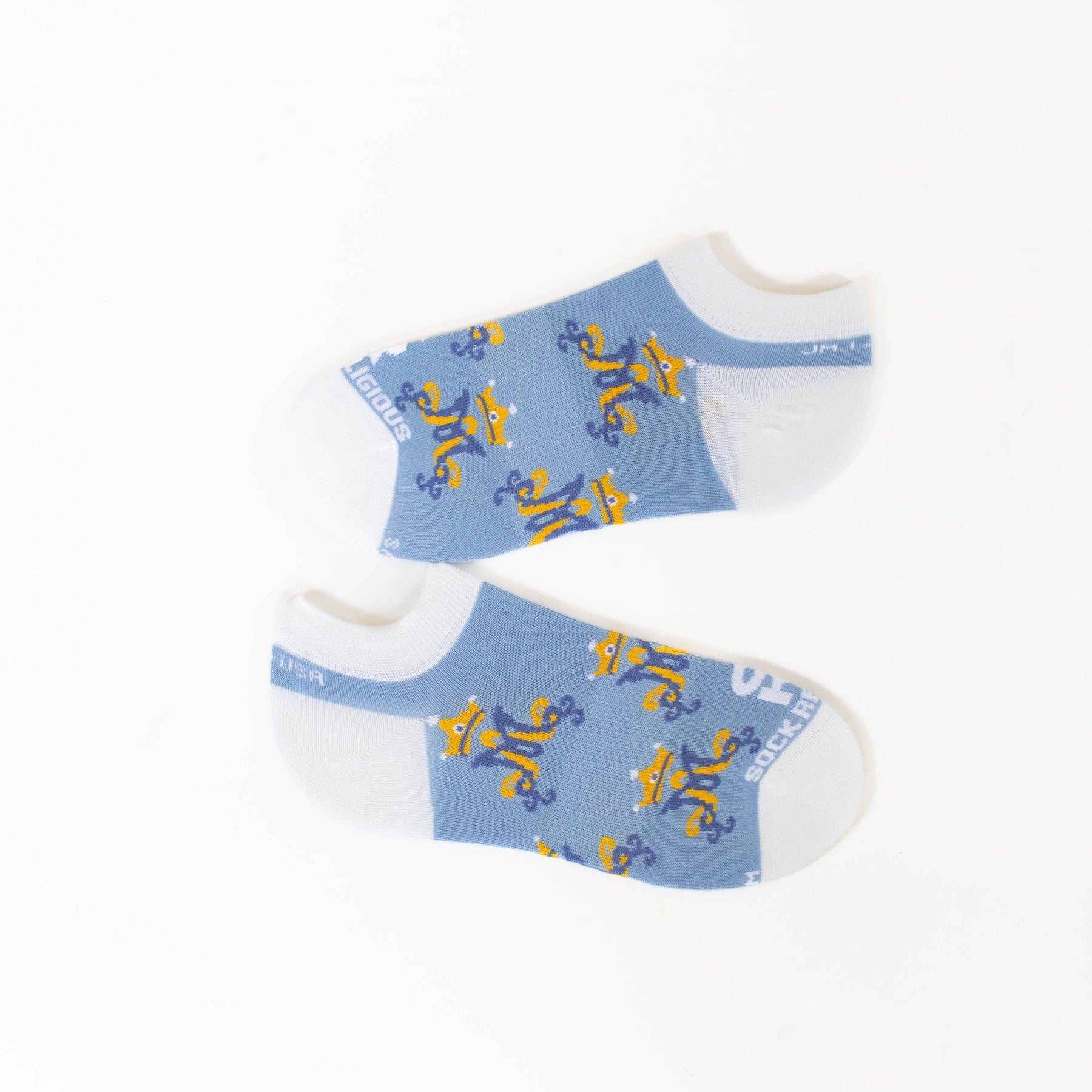 Marian Monogram No Show Socks