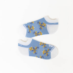Marian Monogram No Show Socks