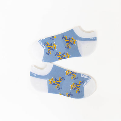 Marian Monogram No Show Socks