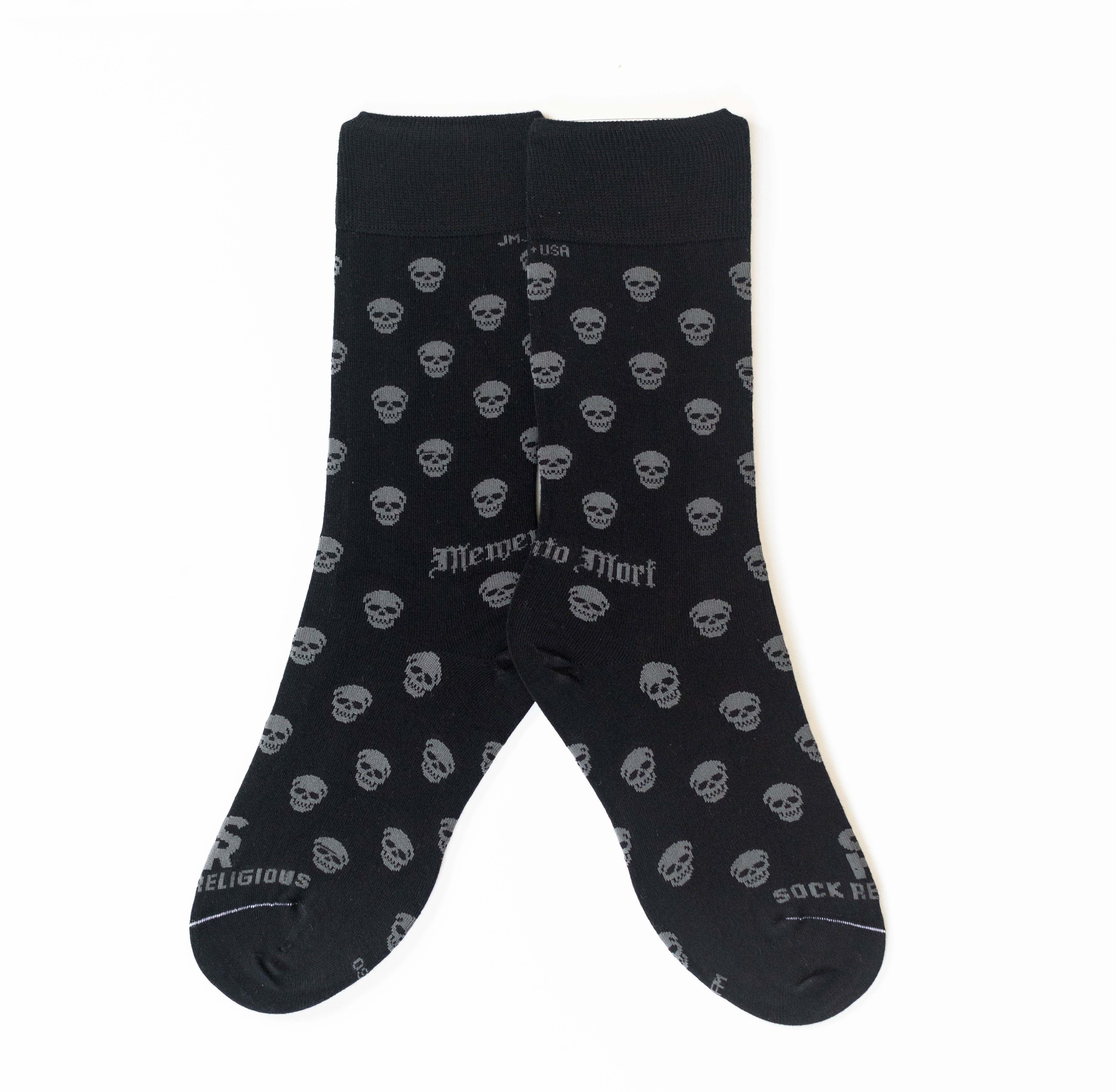 Memento Mori Adult Socks