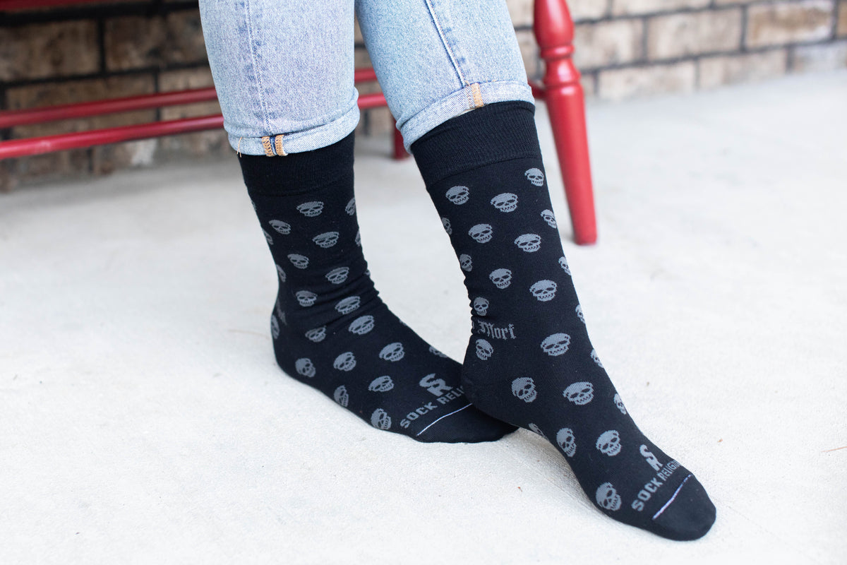 Memento Mori Adult Socks