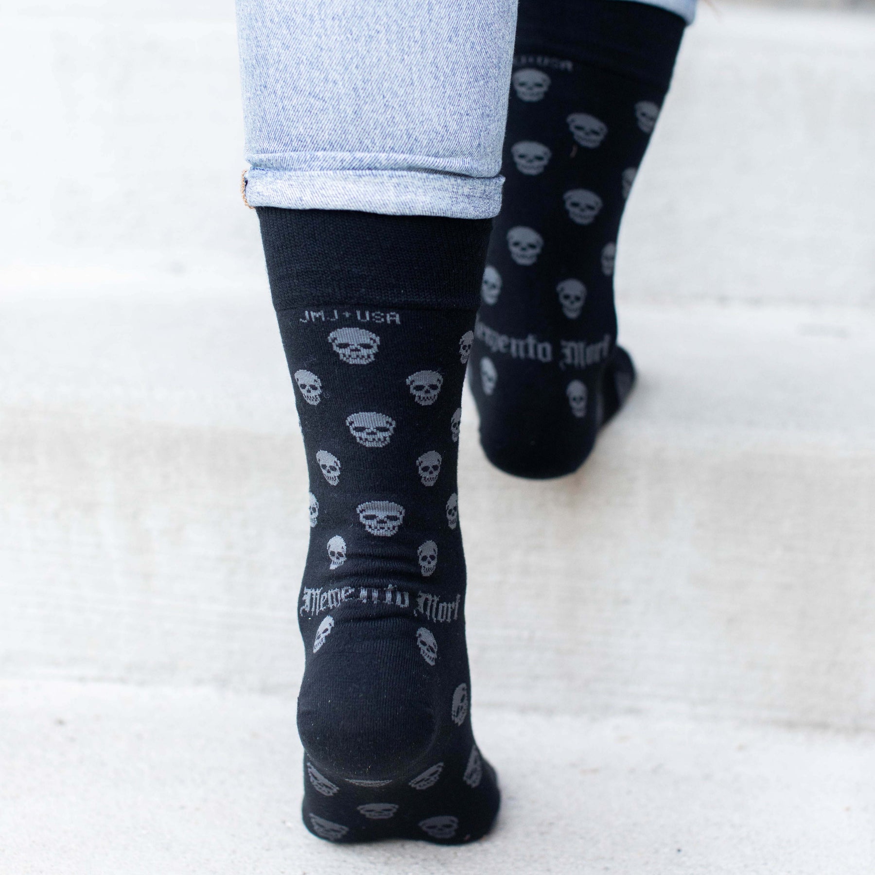 Memento Mori Adult Socks