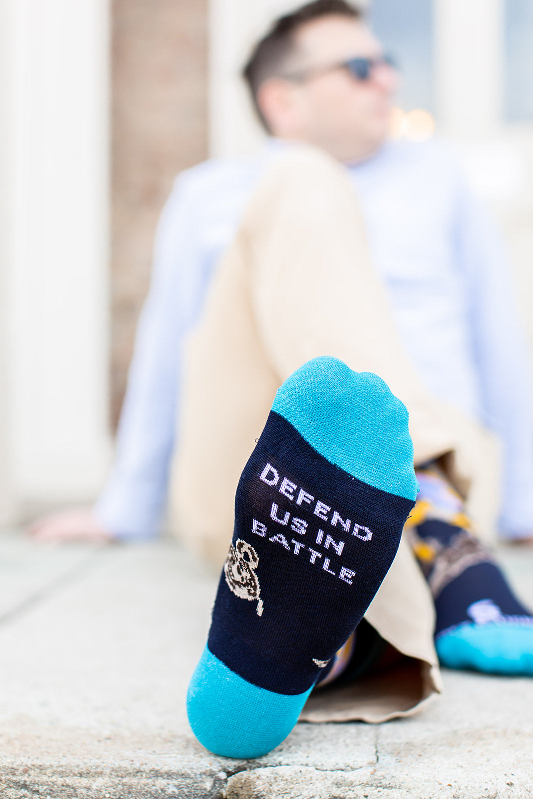 Dad + Kid: St. Michael Socks – Matching Set