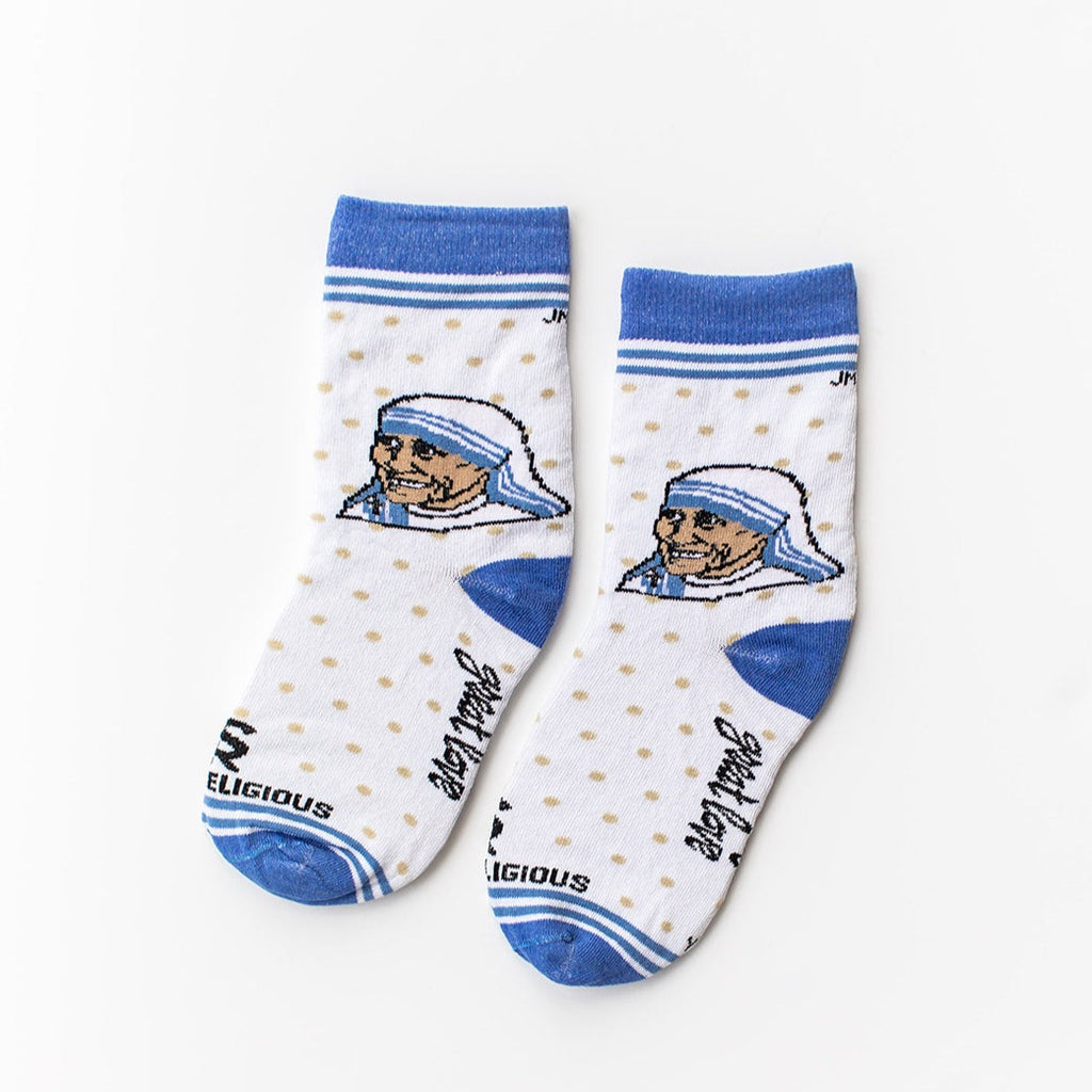 St. Teresa of Calcutta Kids Socks