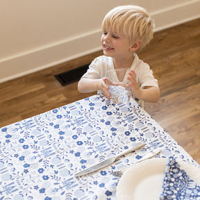 Ave Maria Cotton Tablecloth