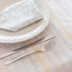 Easter Alleluia Tablecloth