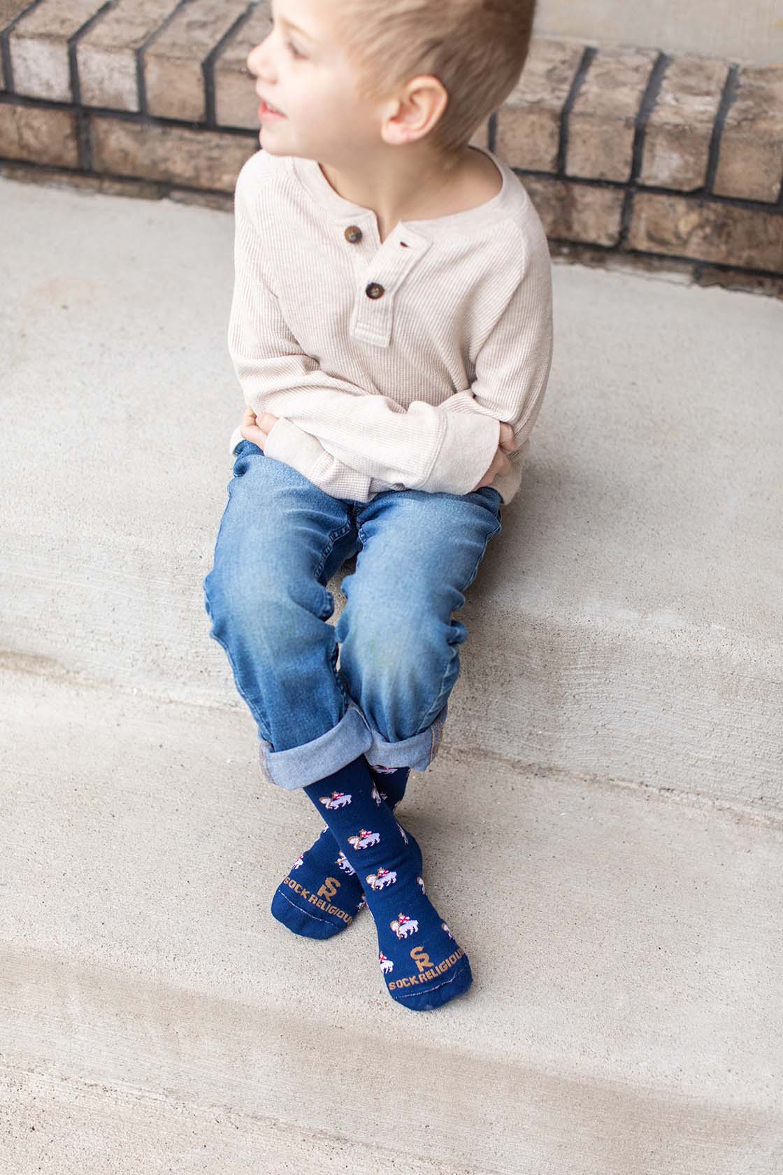 Paschal Lamb Kids Socks