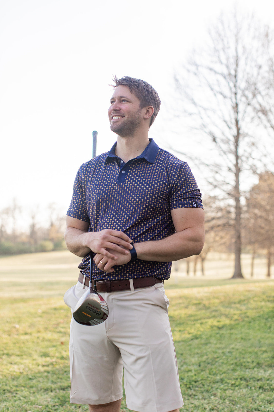 Monstrance Catholic Men's Performance Polo