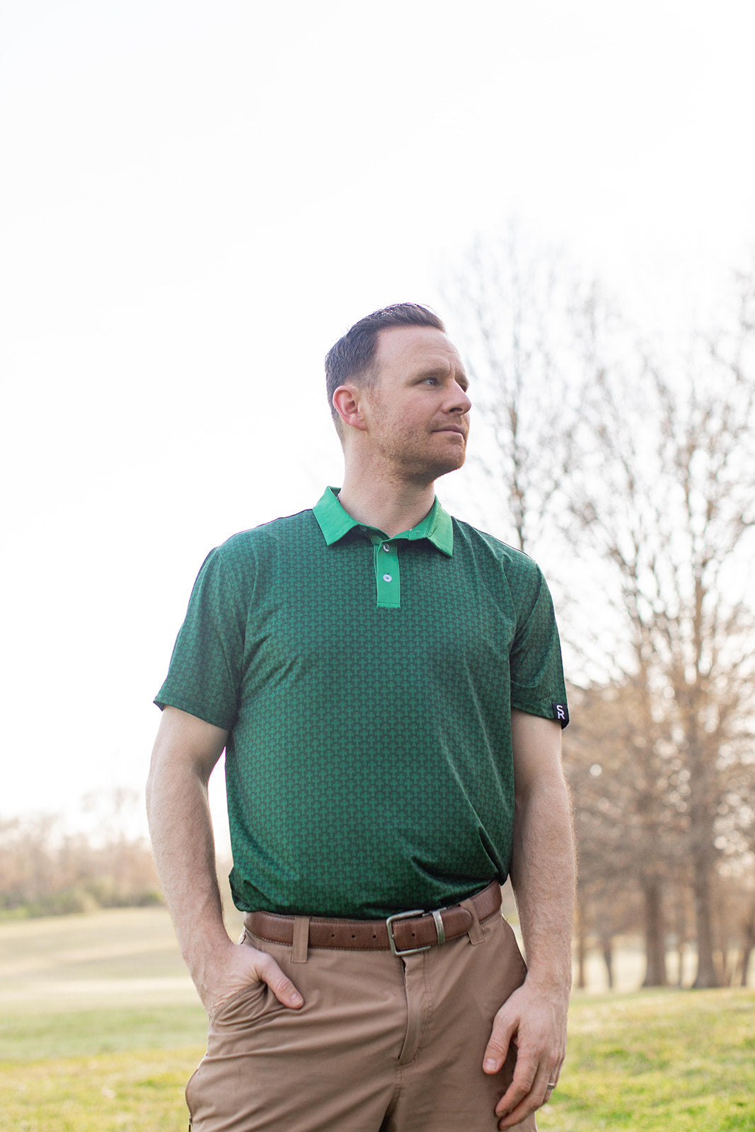 St. Patrick High Cross Catholic Men's Performance Polo