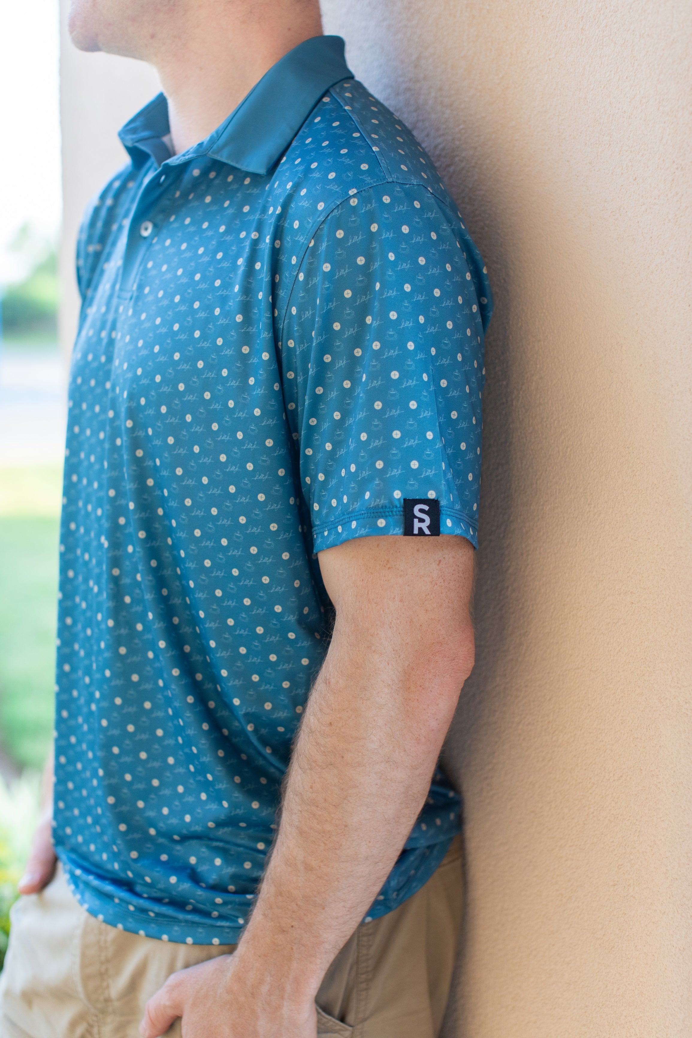 Fulton Sheen Catholic Men's Performance Polo