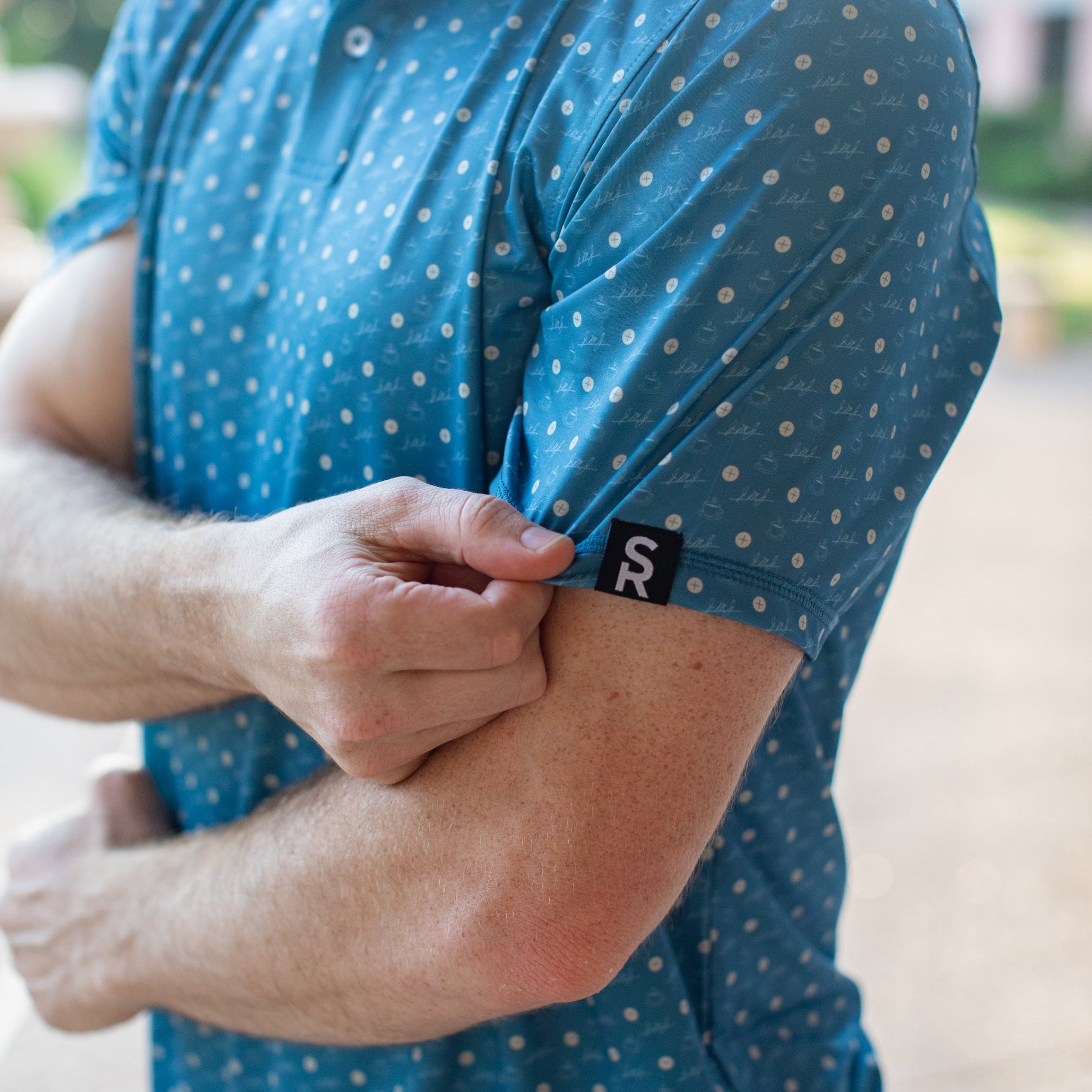 Fulton Sheen Catholic Men's Performance Polo