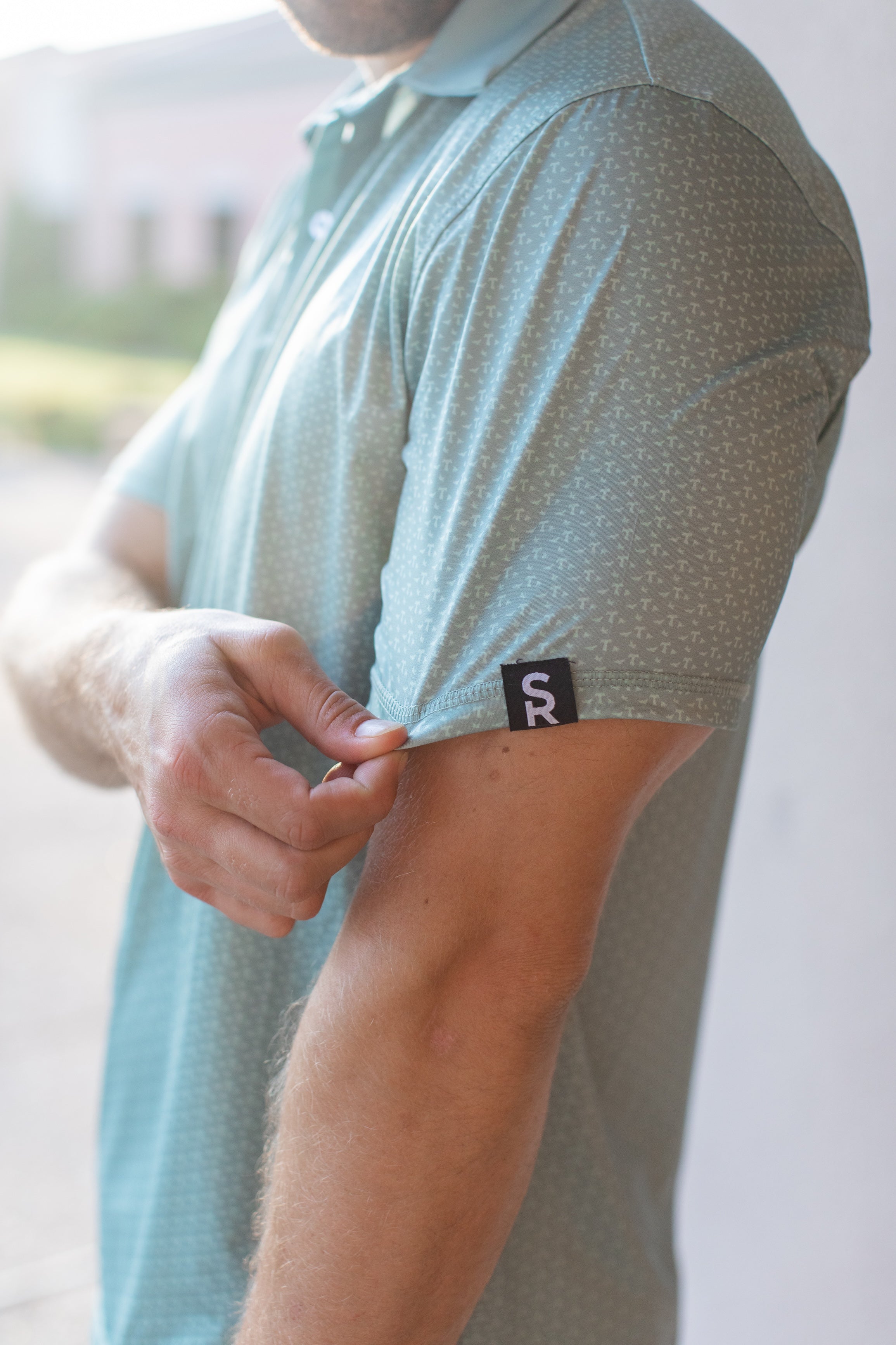 Tau Cross Catholic Men's Performance Polo