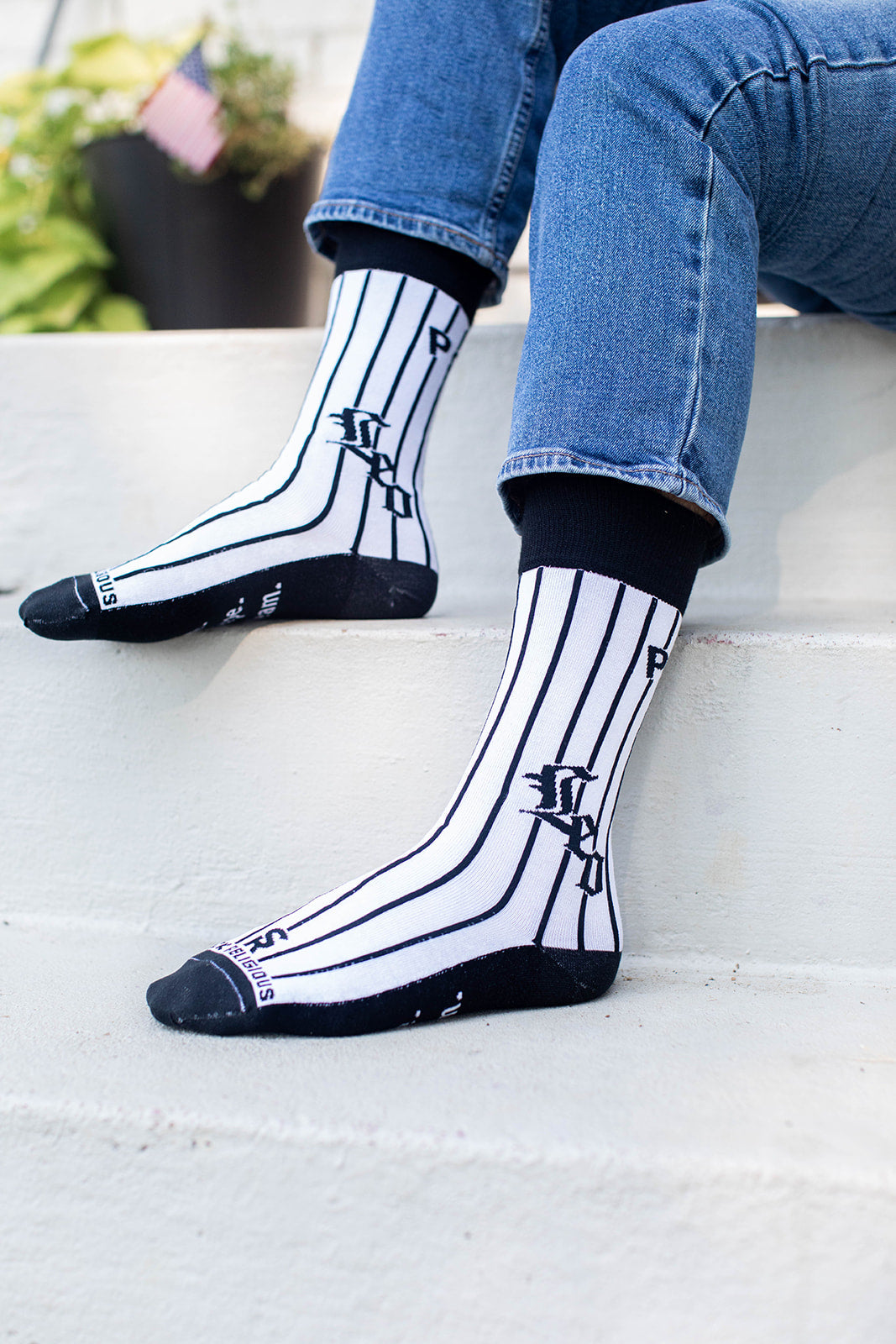 Pope Leo XIV White Socks - Adult Socks