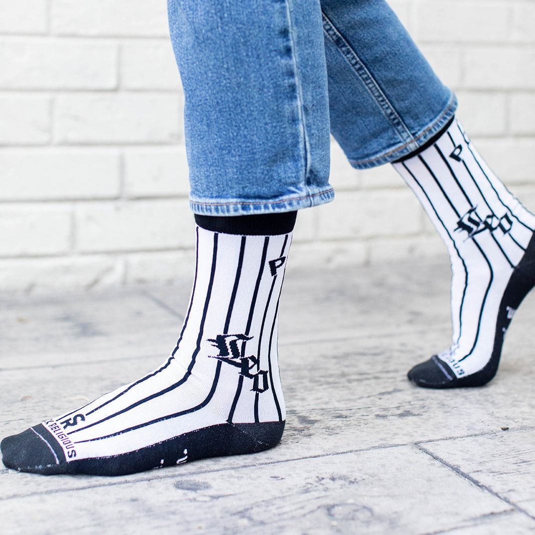 Pope Leo XIV White Socks - Adult Socks