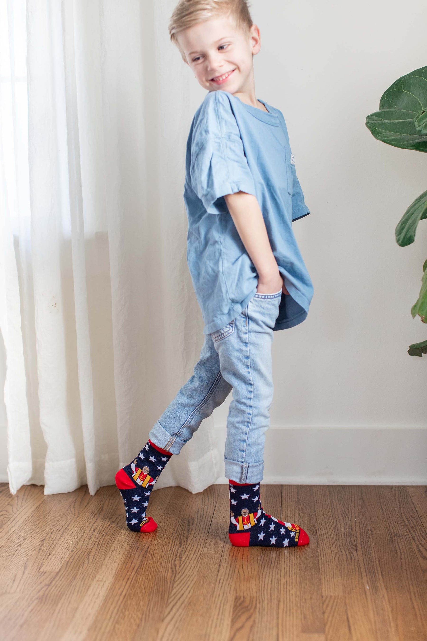 Pope Leo XIV Kids Socks