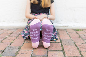 St. Clare of Assisi Kids Socks