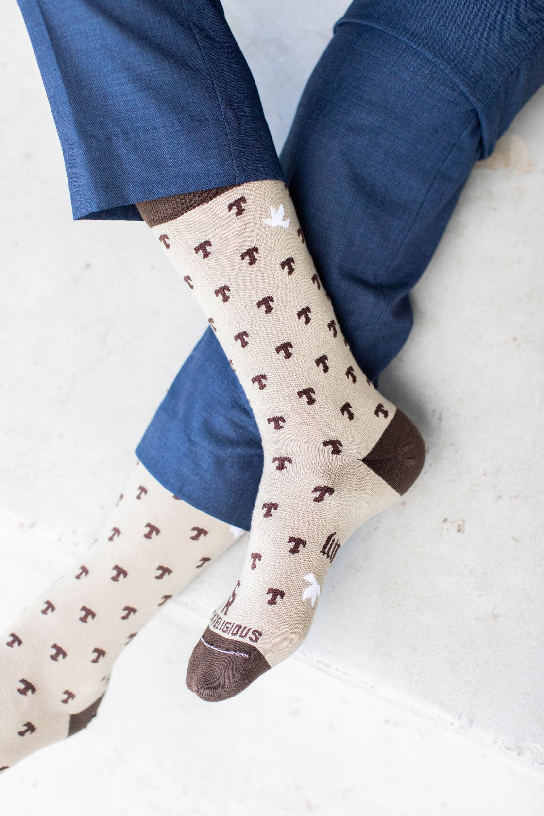 St. Francis of Assisi - Tau Adult Socks
