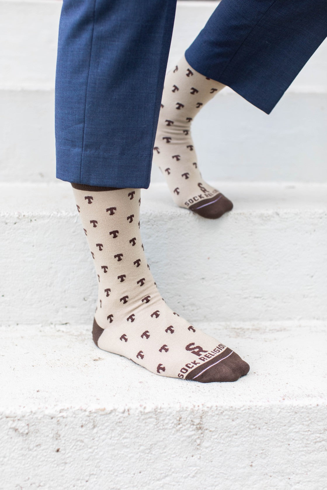 St. Francis of Assisi - Tau Adult Socks
