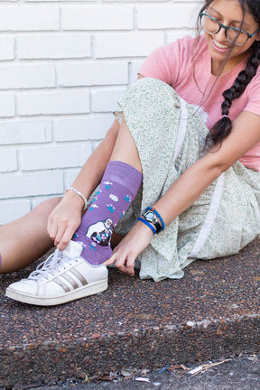 St. Therese Wildflowers Adult Socks