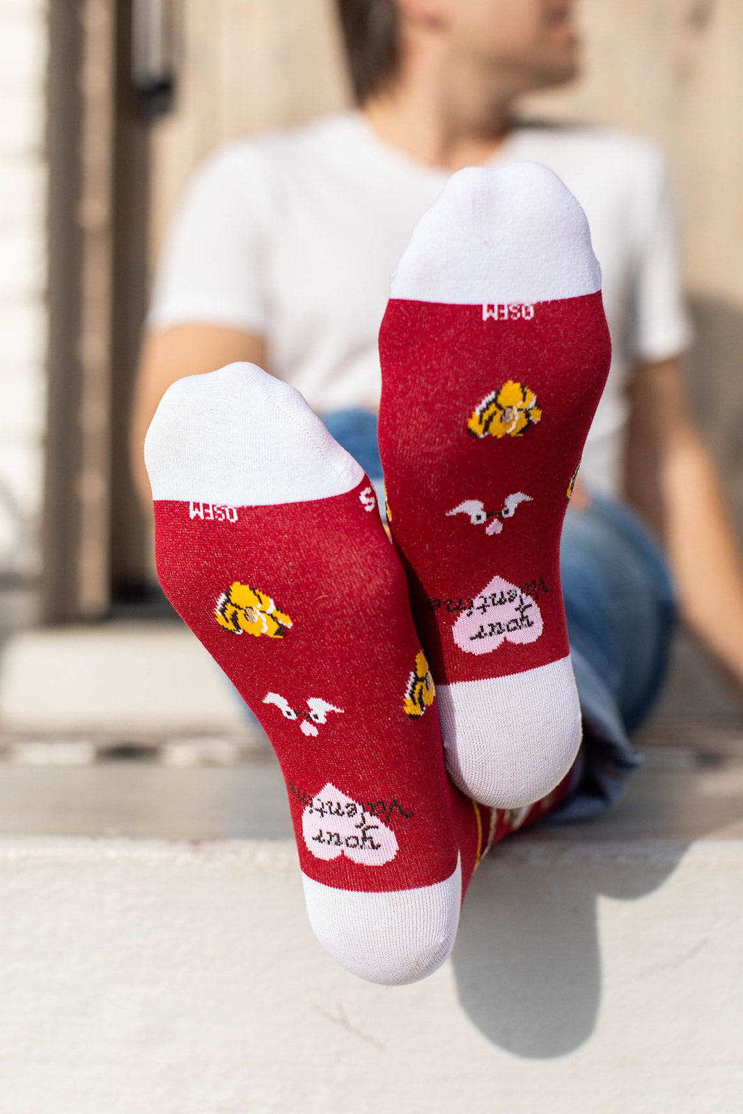 St. Valentine Adult Socks