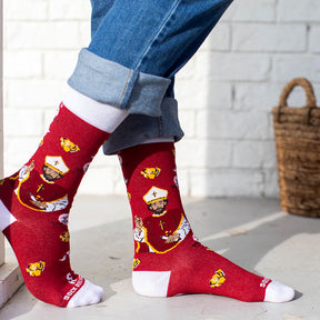 St. Valentine Adult Socks