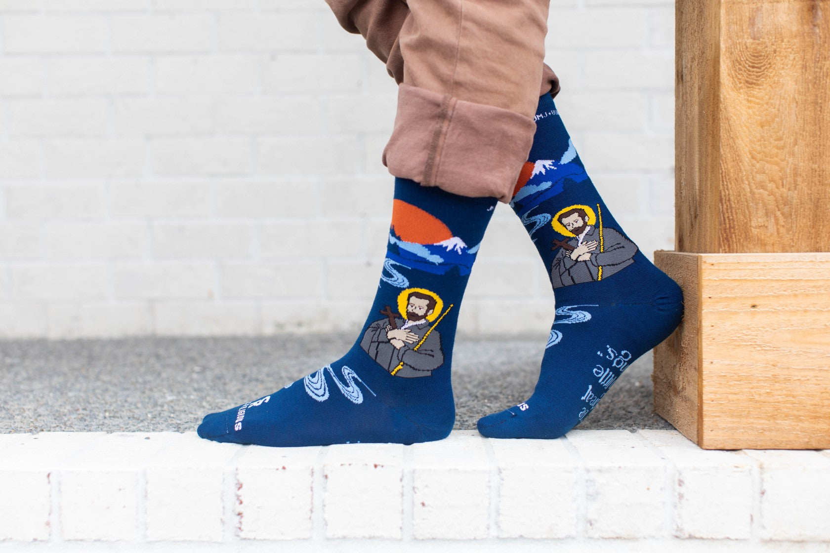 St. Francis Xavier Adult Socks