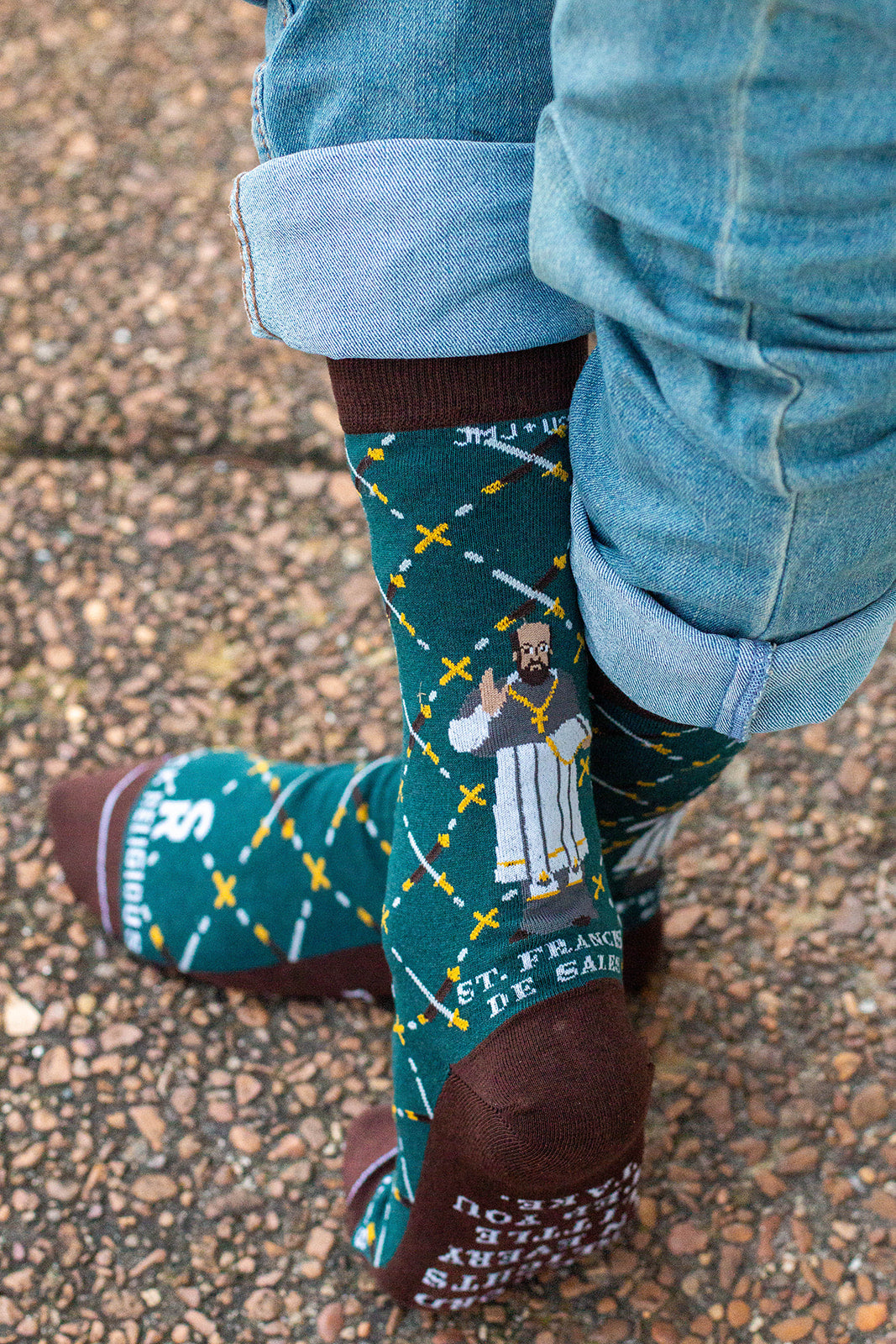 St. Francis de Sales Adult Socks