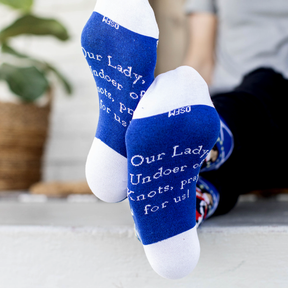 Our Lady Undoer of Knots Adult Socks