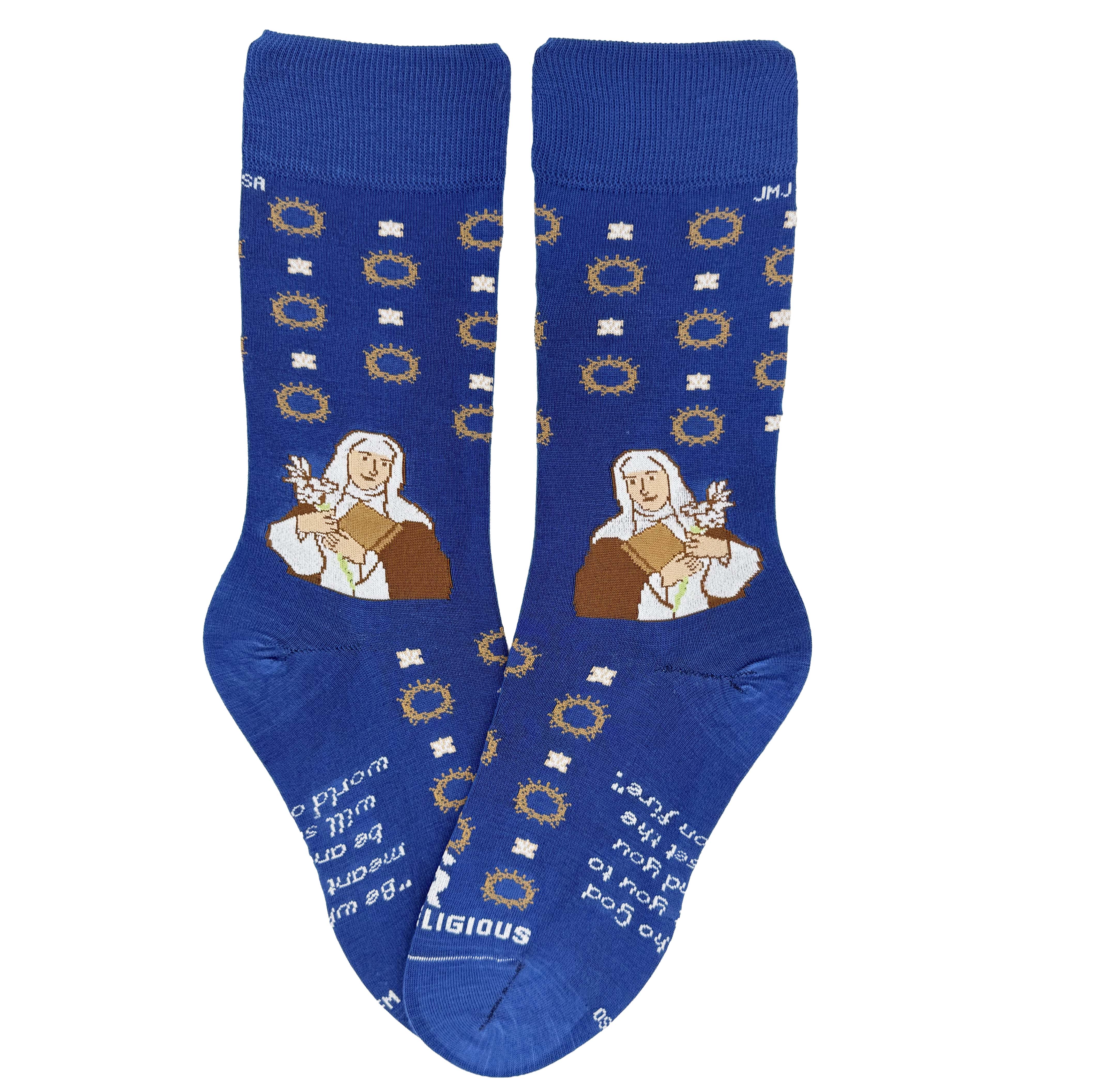 St. Catherine of Siena Adult Socks
