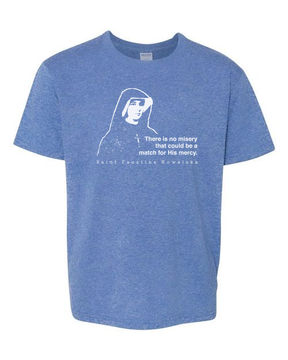 Mercy Message - St. Faustina Kowalska T-Shirt