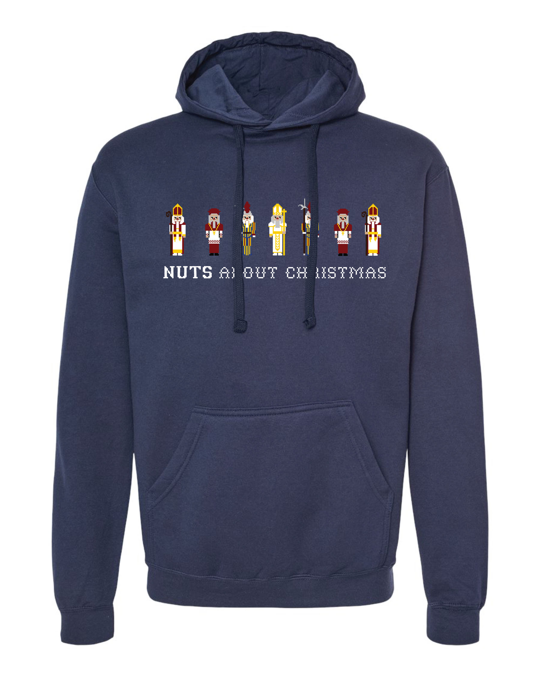 Nuts About Christmas Sweatshirt (Hooded)