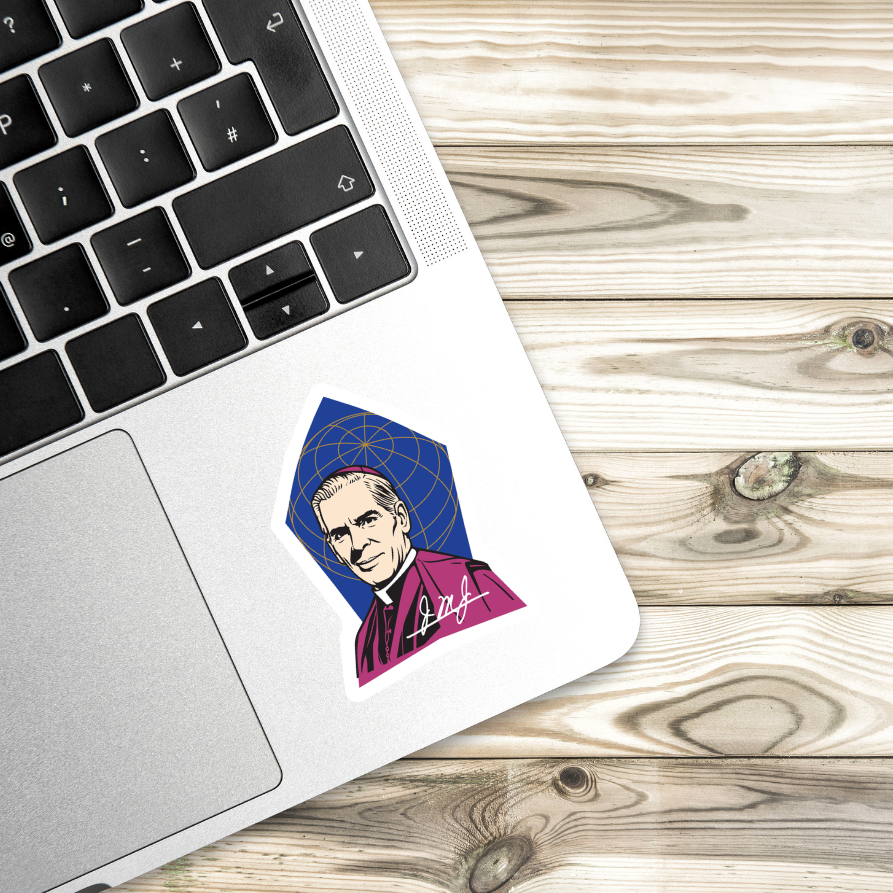 Official Beatification of Fulton Sheen Sticker