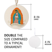 Our Lady of Guadalupe  8" Hanging Sign -5