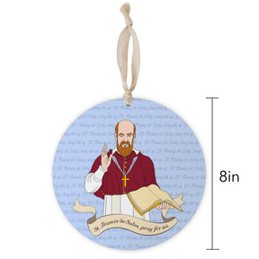 Stfrancisdesales 8" Hanging Sign -1