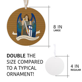 St. Michael  8" Hanging Sign | Catholic Gifts & Decor-5