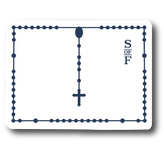 Wyoming Catholic Rosary Sticker