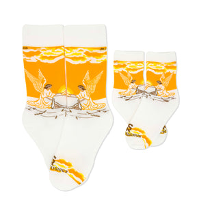 Angels at the Tomb Adult Socks