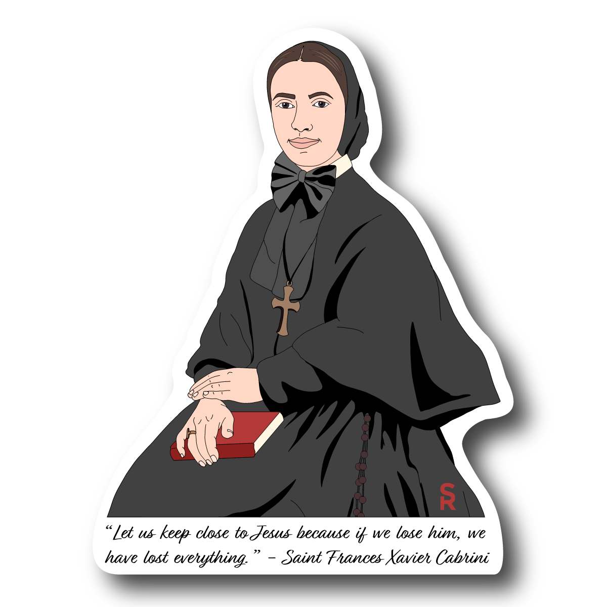 St. Frances Xavier Cabrini Sticker
